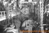 Men of the German submarine crew type VIIC, during the Battle of the Atlantic. Difficult living conditions due to the limited space and the long duration of the patrols.