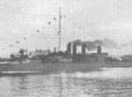 Shipwreck of destroyer Thiela-Torpedo ship Aigli