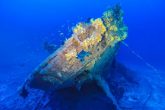 The wreck’s stern (Archive Antonis Grafas)