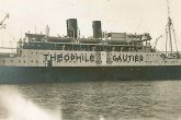 Το M/S “Theophile Gautier”στην Θεσσαλονίκη το καλοκαίρι του 1941. (Archive A. Grafas/ D. Galon)